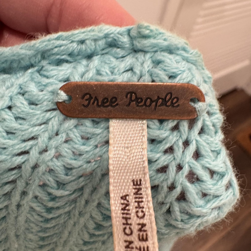 Free People Come Together Sweater Cardigan Women's Small Multi Ombre Open‎ Front - Picture 12 of 16